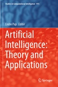 Cover: Artificial Intelligence: Theory and Applications - Springer