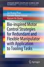 Cover: Bio-inspired Motor Control Strategies for Redundant and Flexible Manipulator with Application to Tooling Tasks - Springer