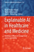 Cover: Explainable AI in Healthcare and Medicine - Springer