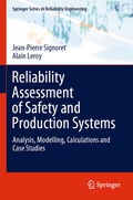 Cover: Reliability Assessment of Safety and Production Systems - Springer