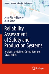 Enlarge image Cover: Reliability Assessment of Safety and Production Systems - Springer