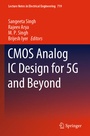 Cover: CMOS Analog IC Design for 5G and Beyond - Springer