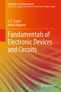 Cover: Fundamentals of Electronic Devices and Circuits - Springer