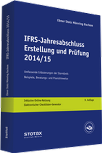Bild vergrößern Bild: IFRS-Jahresabschluss - Erstellung und Prüfung 2014/15 - Stollfuß