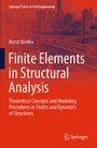 Cover: Finite Elements in Structural Analysis - Springer