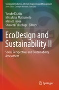 Cover: EcoDesign and Sustainability II - Springer