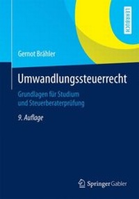 Abbildung von: Umwandlungssteuerrecht - Springer Gabler