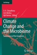 Cover: Climate Change and the Microbiome - Springer
