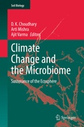 Cover: Climate Change and the Microbiome - Springer