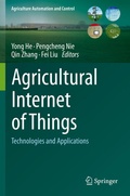Cover: Agricultural Internet of Things - Springer