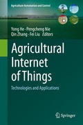 Cover: Agricultural Internet of Things - Springer