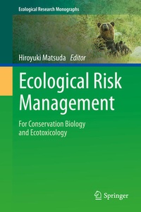 Enlarge image Cover: Ecological Risk Management - Springer
