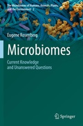 Cover: Microbiomes - Springer