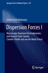 Abbildung von: Dispersion Forces I - Springer