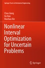 Cover: Nonlinear Interval Optimization for Uncertain Problems - Springer