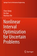 Cover: Nonlinear Interval Optimization for Uncertain Problems - Springer