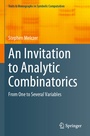 Cover: An Invitation to Analytic Combinatorics - Springer