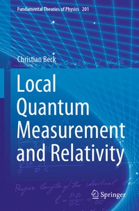 Enlarge image Cover: Local Quantum Measurement and Relativity - Springer