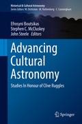 Cover: Advancing Cultural Astronomy - Springer