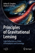 Cover: Principles of Gravitational Lensing - Springer