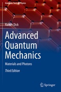 Cover: Advanced Quantum Mechanics - Springer
