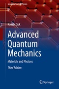 Cover: Advanced Quantum Mechanics - Springer