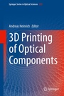 Cover: 3D Printing of Optical Components - Springer