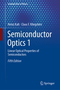 Cover: Semiconductor Optics 1 - Springer