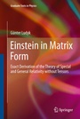 Cover: Einstein in Matrix Form - Springer