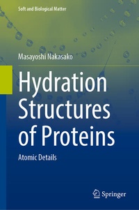 Enlarge image Cover: Hydration Structures of Proteins - Springer