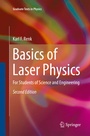 Cover: Basics of Laser Physics - Springer