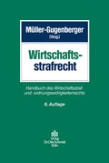 Cover: Wirtschaftsstrafrecht - Otto Schmidt Verlag