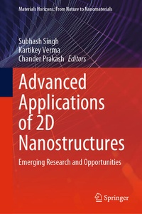 Enlarge image Cover: Advanced Applications of 2D Nanostructures - Springer