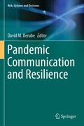 Cover: Pandemic Communication and Resilience - Springer