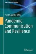 Cover: Pandemic Communication and Resilience - Springer