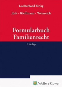 Abbildung von: Formularbuch Familienrecht - Luchterhand