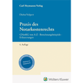 Cover: Praxis des Notarkostenrechts - Carl Heymanns Verlag