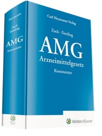 Abbildung von: AMG: Arzneimittelgesetz - Carl Heymanns Verlag