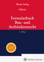 Cover: Formularbuch Bau- und Architektenrecht - Werner
