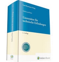 Abbildung von: Lizenzsätze für technische Erfindungen - Carl Heymanns Verlag