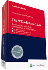 Enlarge image Cover: Die WEG-Reform 2020 - Luchterhand