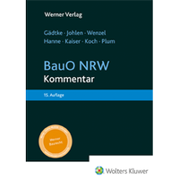 Enlarge image Cover: BauO NRW - Werner