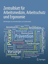 Abbildung von: Zentralblatt für Arbeitsmedizin, Arbeitsschutz und Ergonomie - Springer