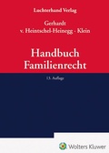 Cover: Handbuch Familienrecht - Luchterhand