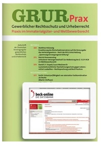 Abbildung von: GRUR-Prax - C.H.BECK