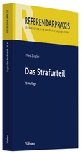 Cover: Das Strafurteil - Vahlen