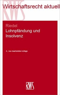 Abbildung von: Lohnpfändung und Insolvenz - RWS