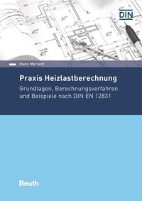 Bild vergrößern Bild: Praxis Heizlastberechnung - Buch mit E-Book - DIN Media