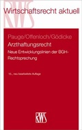 Cover: Arzthaftungsrecht - RWS