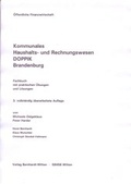 Cover: Kommunales Haushalts- und Rechnungswesen Doppik Brandenburg - Bernhardt, Horst